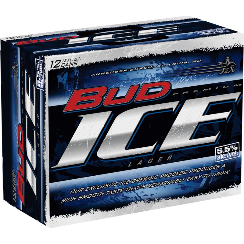 BUD ICE 12 CANS