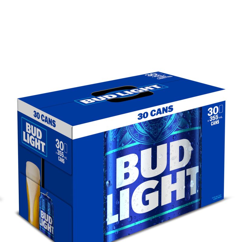 BUD LIGHT CANS