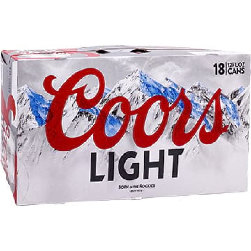 COORS LIGHT CANS