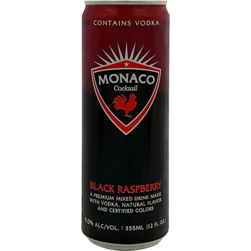 MONACO BLACK RASPBERRY CANS