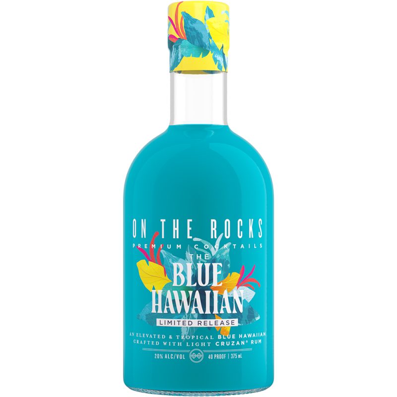 ON THE ROCKS BLUE HAWAILAN