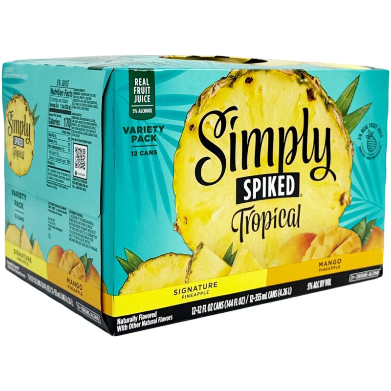 SIMPLY SPIKED TROPICAL VARITY PACK
